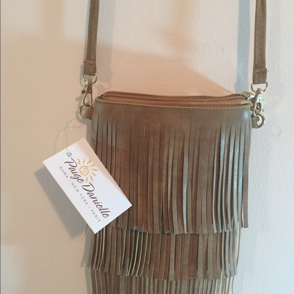 Fringe purse